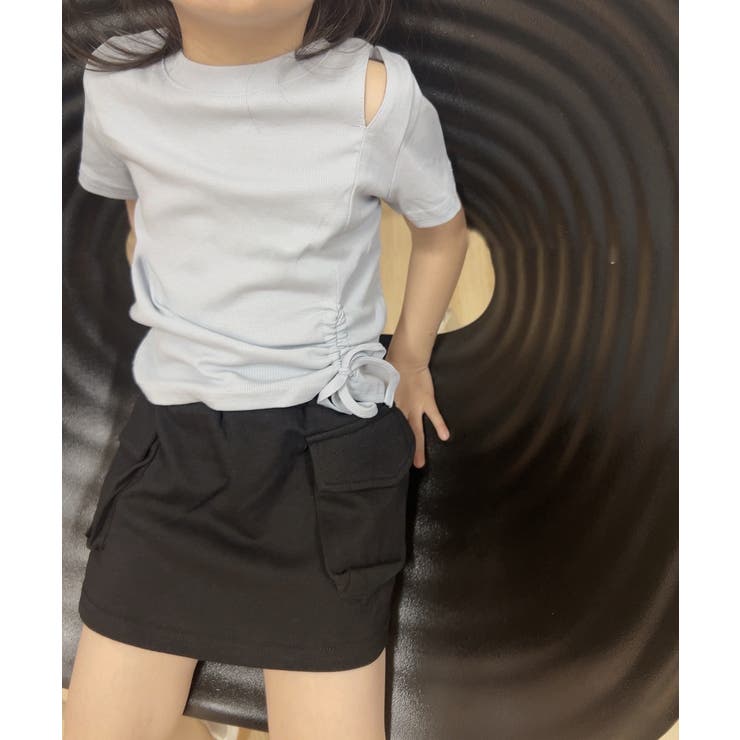 【aimoha-KIDS-】ミニカーゴスカート 女の子 | aimoha kids | 詳細画像4 