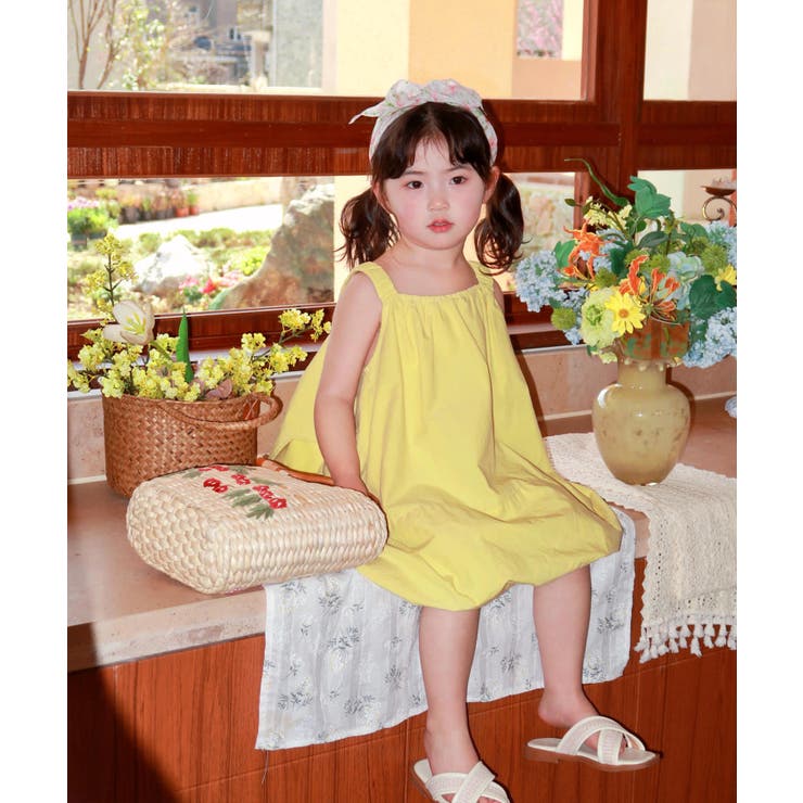 【aimoha-KIDS-】ちょうちょワンピース 【SS】 | aimoha kids | 詳細画像4 
