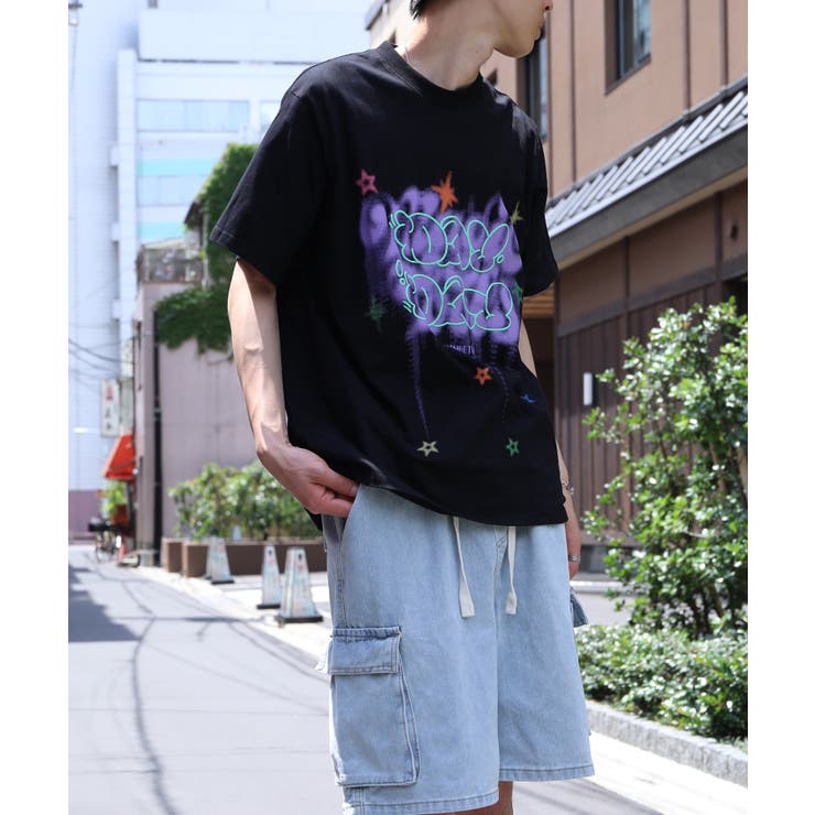HOOK -select-  ポッププリント半袖TEE Tシャツ【SS】 | HOOK | 詳細画像25 