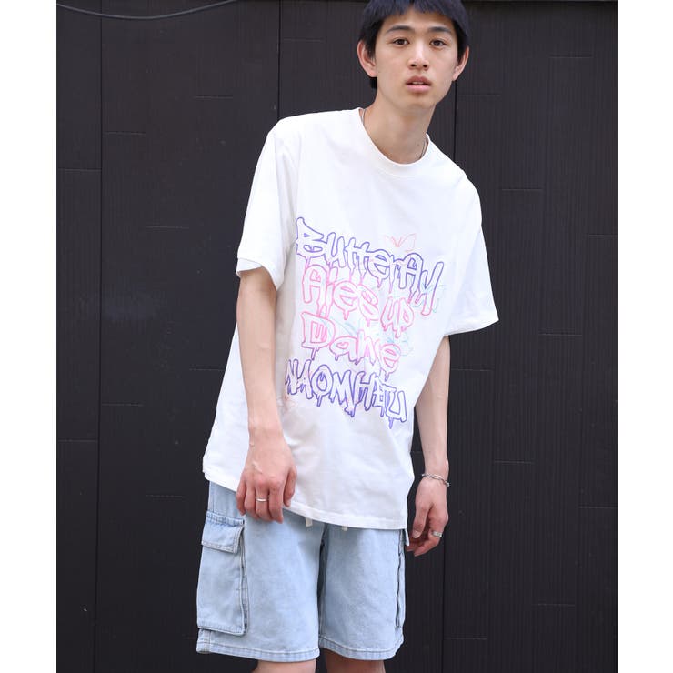HOOK -select-  ポッププリント半袖TEE Tシャツ【SS】 | HOOK | 詳細画像28 