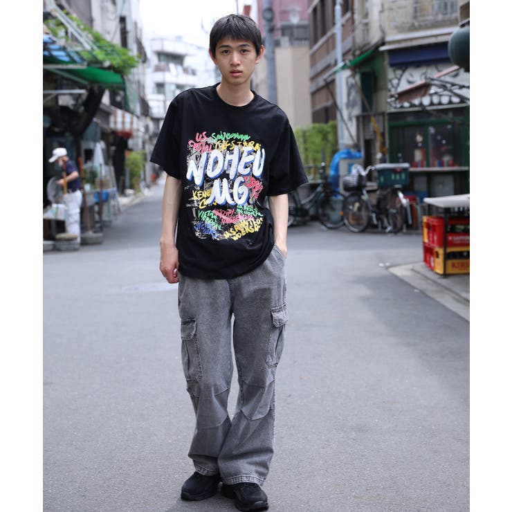 HOOK -select-  ポッププリント半袖TEE Tシャツ【SS】 | HOOK | 詳細画像34 