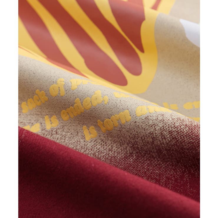HOOK -select-  ポッププリント半袖TEE Tシャツ【SS】 | HOOK | 詳細画像5 