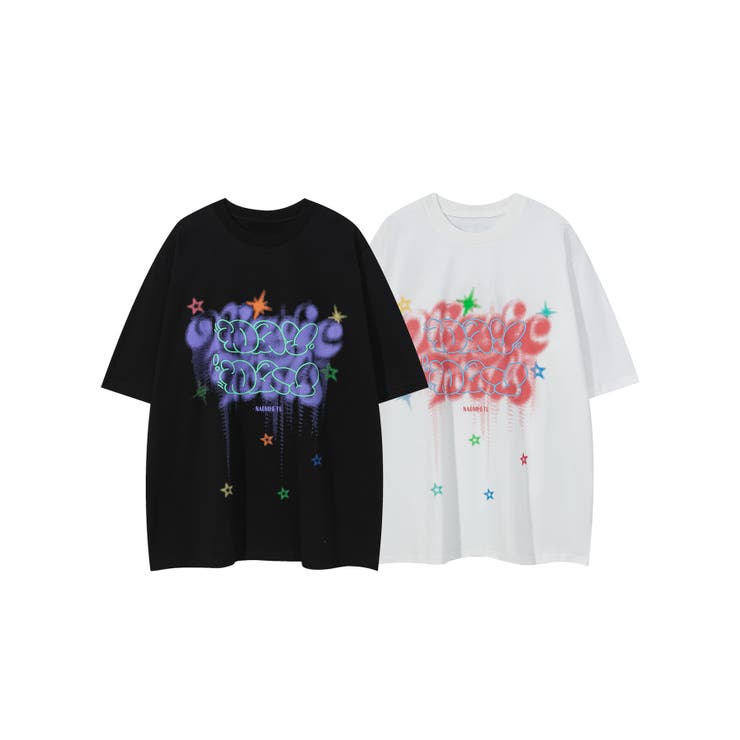 HOOK -select-  ポッププリント半袖TEE Tシャツ【SS】 | HOOK | 詳細画像7 