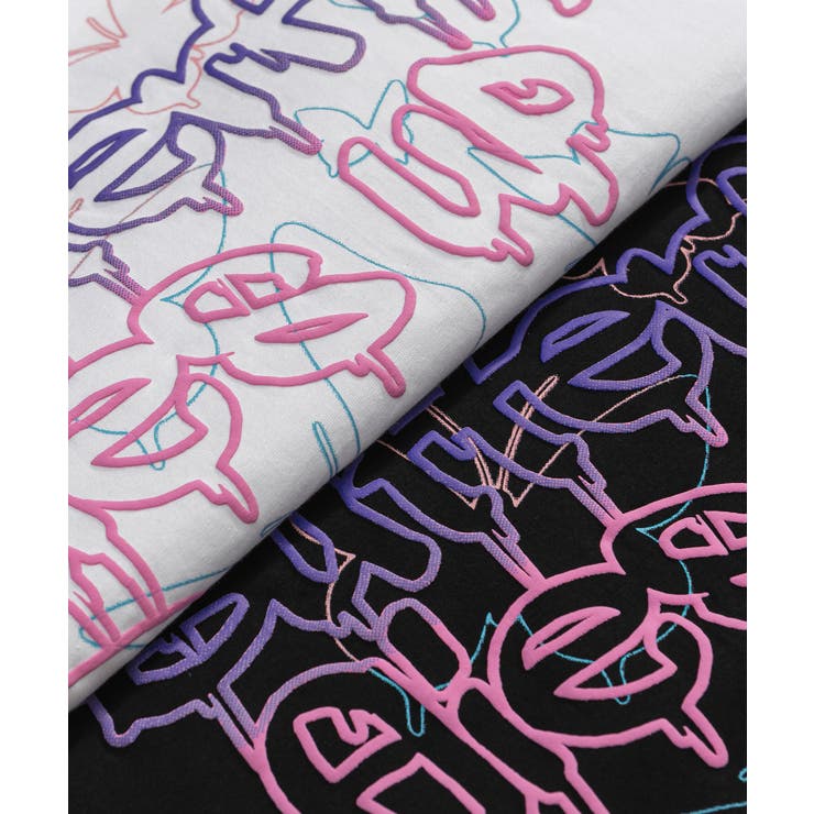 HOOK -select-  ポッププリント半袖TEE Tシャツ【SS】 | HOOK | 詳細画像14 