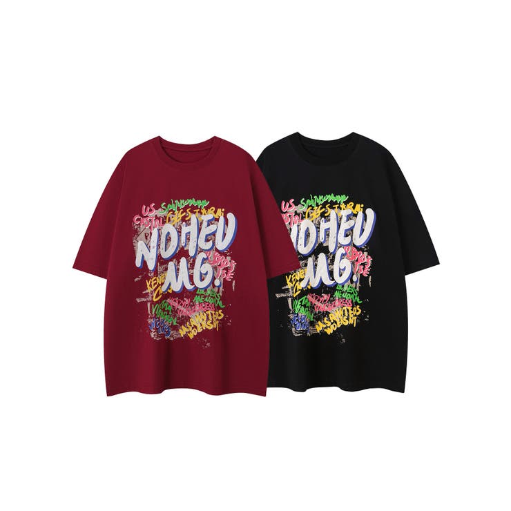 HOOK -select-  ポッププリント半袖TEE Tシャツ【SS】 | HOOK | 詳細画像16 