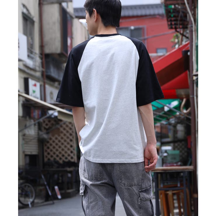 HOOK  select アメカジ英字プリントラグランスリーブビッグTEE | HOOK | 詳細画像11 