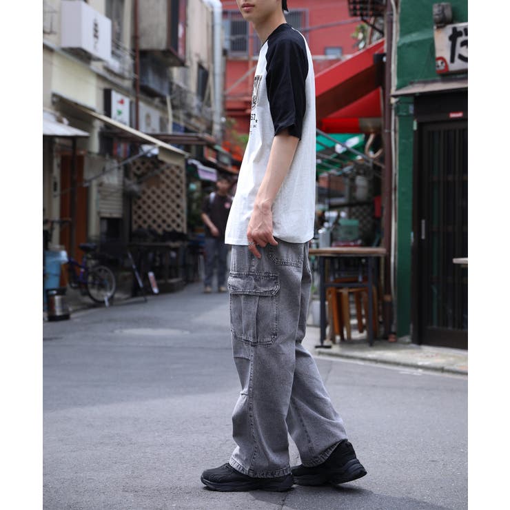 HOOK  select アメカジ英字プリントラグランスリーブビッグTEE | HOOK | 詳細画像12 