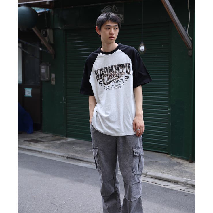 HOOK  select アメカジ英字プリントラグランスリーブビッグTEE | HOOK | 詳細画像15 