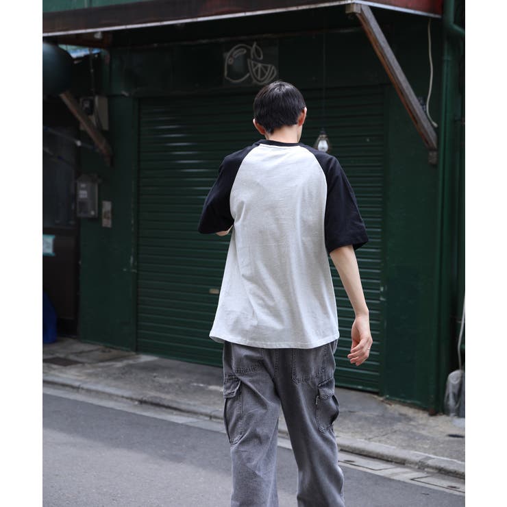 HOOK  select アメカジ英字プリントラグランスリーブビッグTEE | HOOK | 詳細画像16 