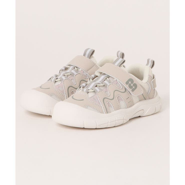 shoes365】子供用多層パッチワークデザインスニーカー[品番