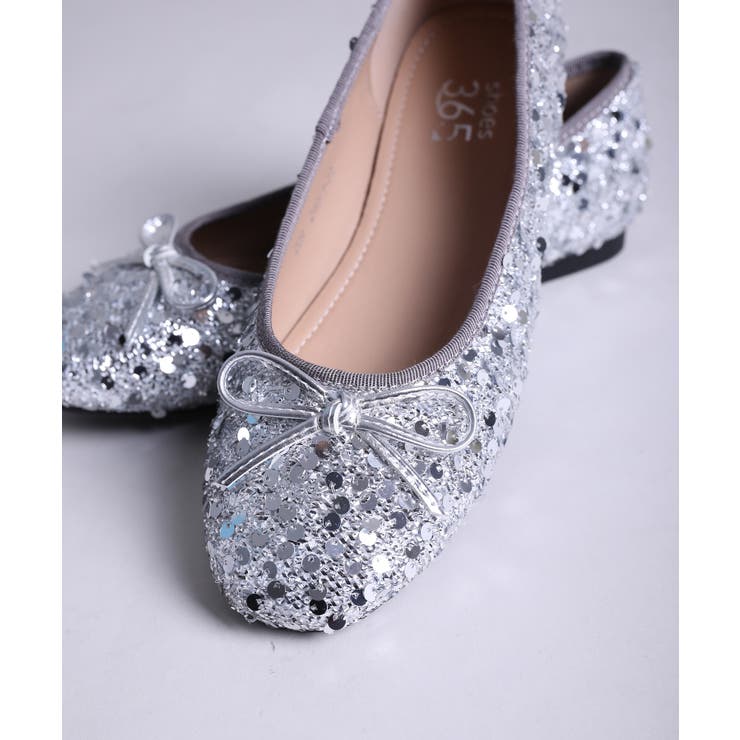【shoes365】スパンコールバレエシューズ パンプス 靴 | aimoha  | 詳細画像10 