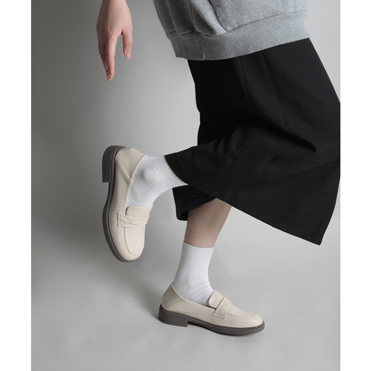 【shoes365】ミドルヒールローファー | aimoha  | 詳細画像18 