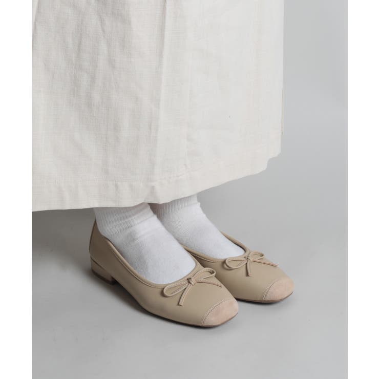 【shoes365】切り替えトゥバレエパンプス 靴 | aimoha  | 詳細画像15 