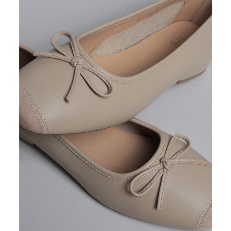 【shoes365】切り替えトゥバレエパンプス 靴 | aimoha  | 詳細画像14 