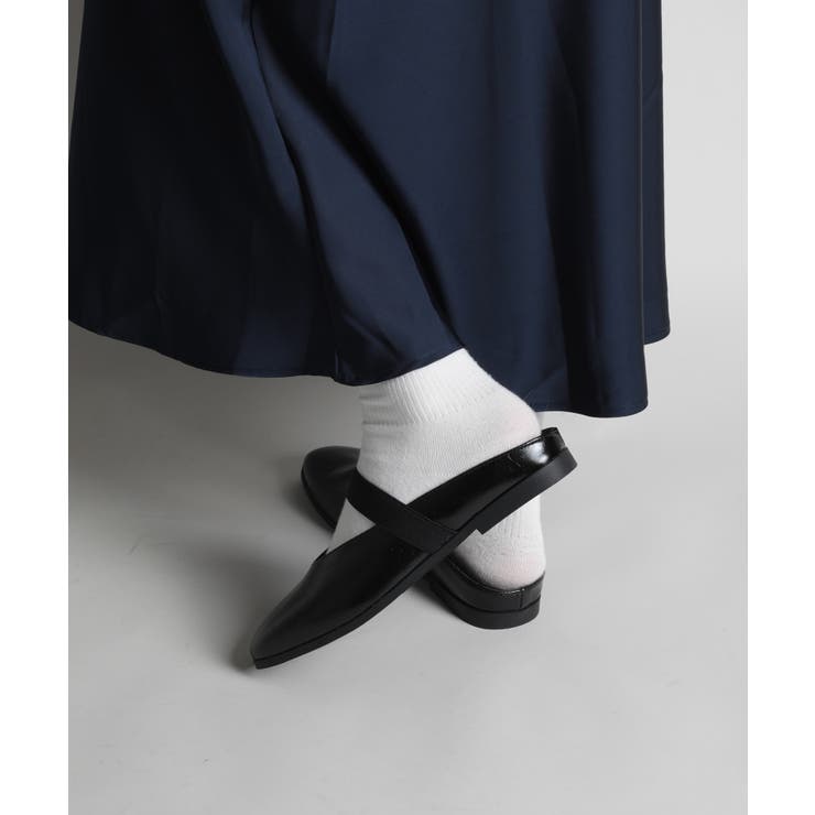 【shoes365】ゴムバンド付きスリッパー風パンプス 靴 シューズ  | aimoha  | 詳細画像10 