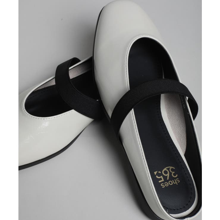 【shoes365】ゴムバンド付きスリッパー風パンプス 靴 シューズ  | aimoha  | 詳細画像3 