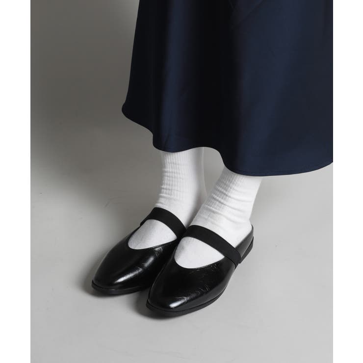【shoes365】ゴムバンド付きスリッパー風パンプス 靴 シューズ  | aimoha  | 詳細画像12 