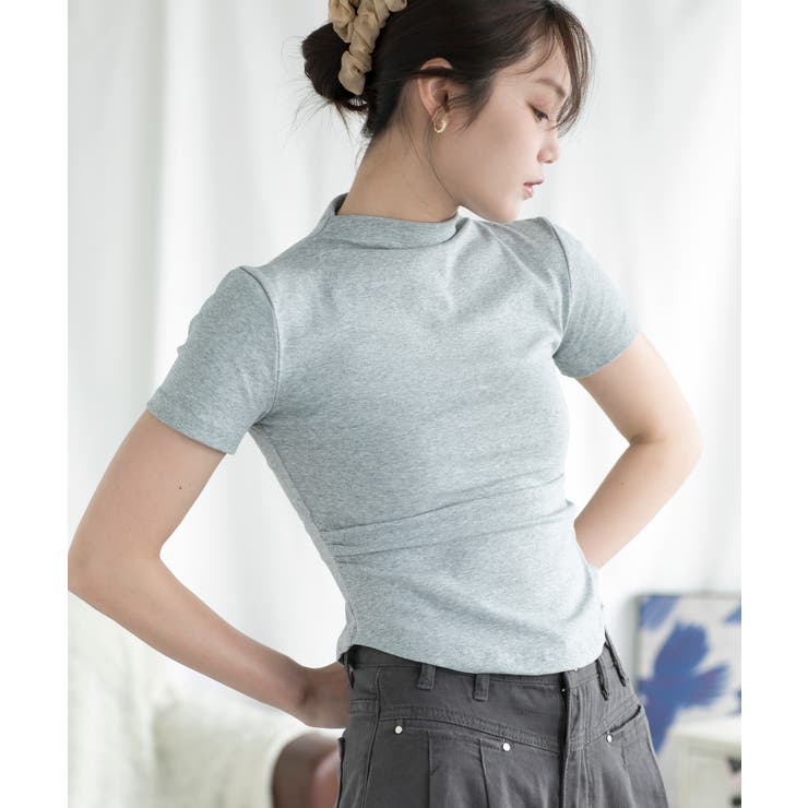 Tシャツ フェミニン半袖トップス レディース【SS】 | aimoha  | 詳細画像8 