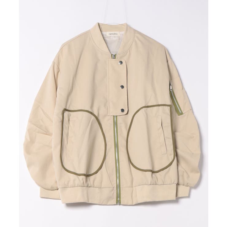 レトロ MA－1 ブルゾン アウター | aimoha  | 詳細画像1 