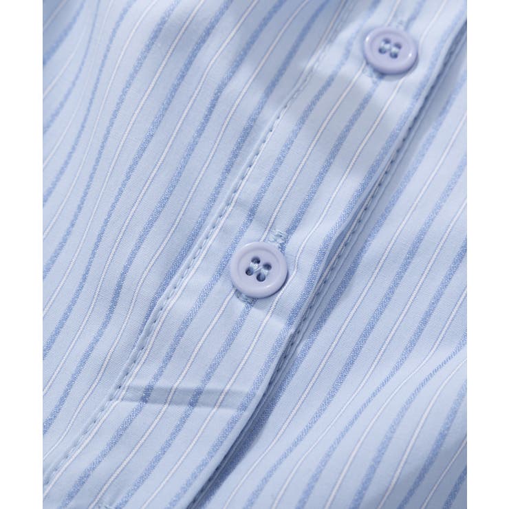 【HOOK】for girls 裾切りっぱなしレイヤード風紐シャーリング半袖ブラ… | HOOK | 詳細画像6 