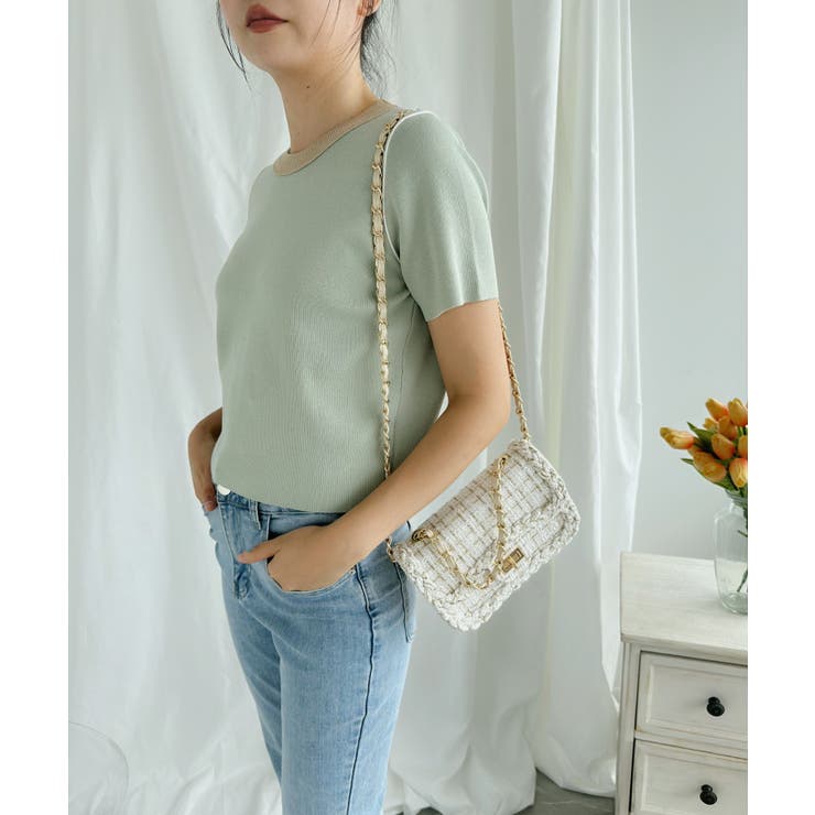 カラフルバインダーネックTシャツ【SS】 | aimoha  | 詳細画像10 