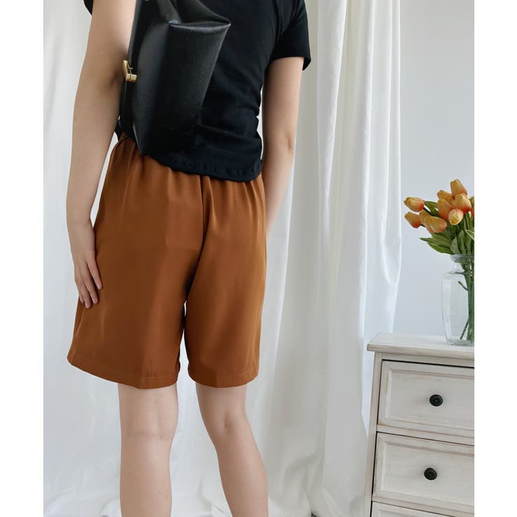 薄手ハイウエストショートパンツ【SS】 | aimoha  | 詳細画像19 