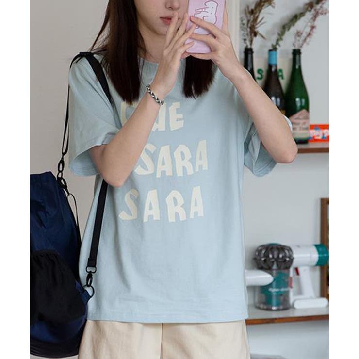 BIGシルエットプリント半袖Tシャツ【SS】 | aimoha  | 詳細画像13 