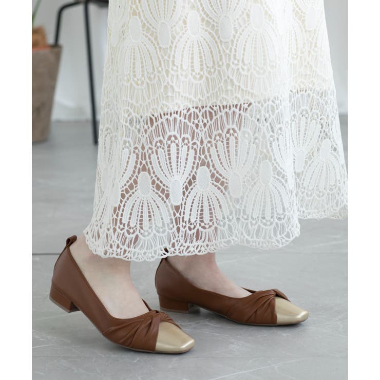 ◯【BANICO】クロスデザイン パンプス | aimoha  | 詳細画像4 