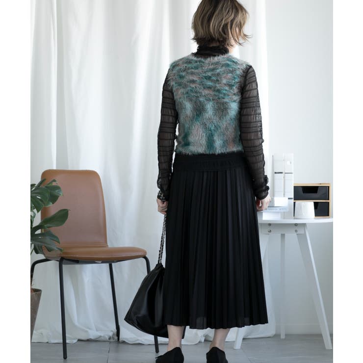 ◯【BANICO】ミックスカラーベスト | aimoha  | 詳細画像6 