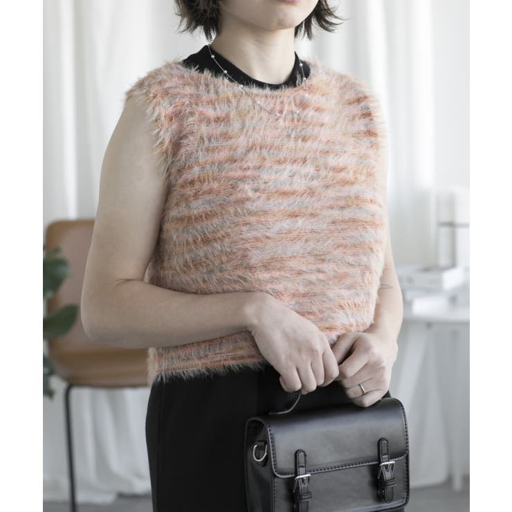 ◯【BANICO】ミックスカラーベスト | aimoha  | 詳細画像14 