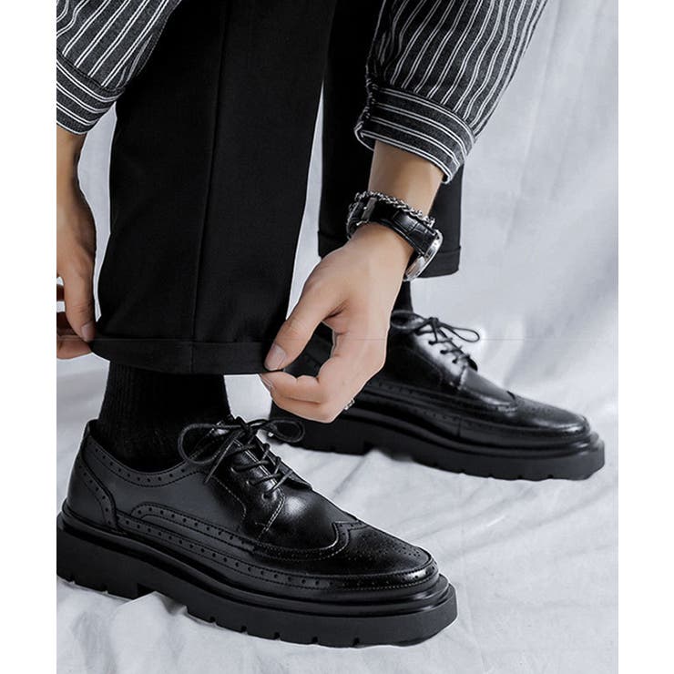 ◯【shoes365】厚底ブロックシューズ | aimoha men | 詳細画像6 