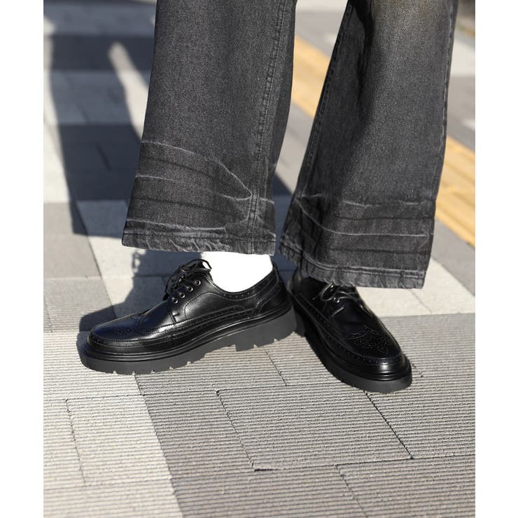 ◯【shoes365】厚底ブロックシューズ[品番:XT000010998 ◯【shoes365】厚底ブロックシューズ[品番:XT000010998