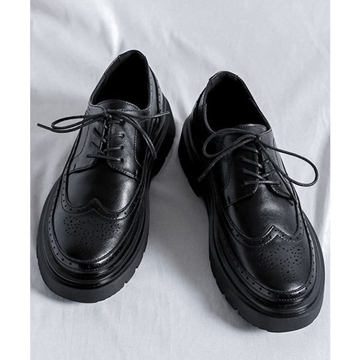 ◯【shoes365】厚底ブロックシューズ | aimoha men | 詳細画像1 