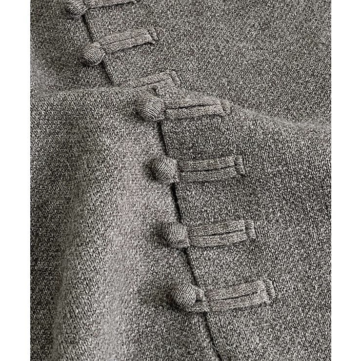 チャイナボタンニットベスト 韓国 【AW】 | aimoha  | 詳細画像6 