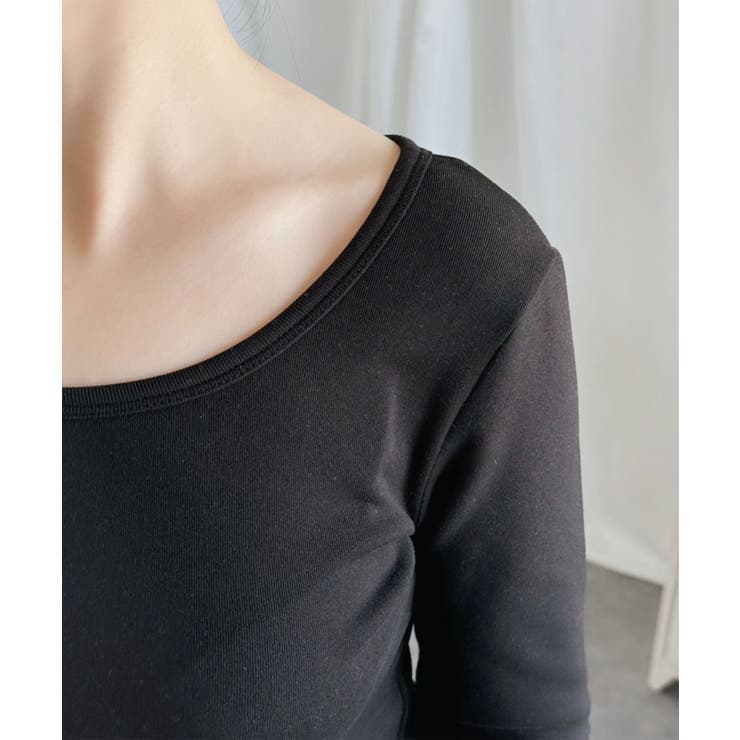【Aimoha】Uネック裏起毛インナートップス【AW】 | aimoha  | 詳細画像13 