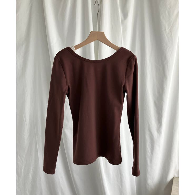 【Aimoha】Uネック裏起毛インナートップス【AW】 | aimoha  | 詳細画像25 