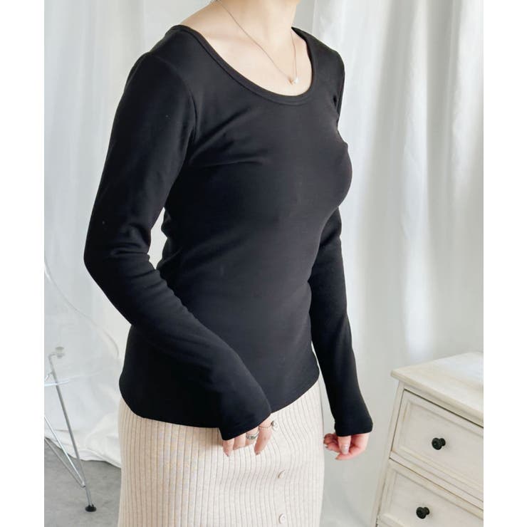 【Aimoha】Uネック裏起毛インナートップス【AW】 | aimoha  | 詳細画像11 