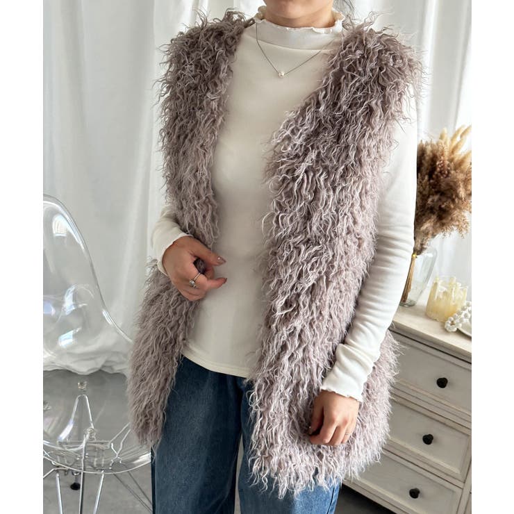 aimoha/フリル裏起毛裏ボアインナートップス ハイネック【AW】 | aimoha  | 詳細画像27 