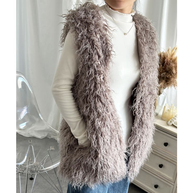 aimoha/フリル裏起毛裏ボアインナートップス ハイネック【AW】 | aimoha  | 詳細画像26 