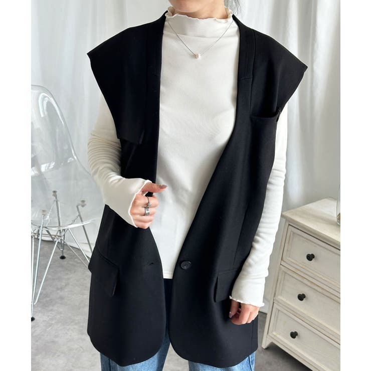 aimoha/フリル裏起毛裏ボアインナートップス ハイネック【AW】 | aimoha  | 詳細画像25 