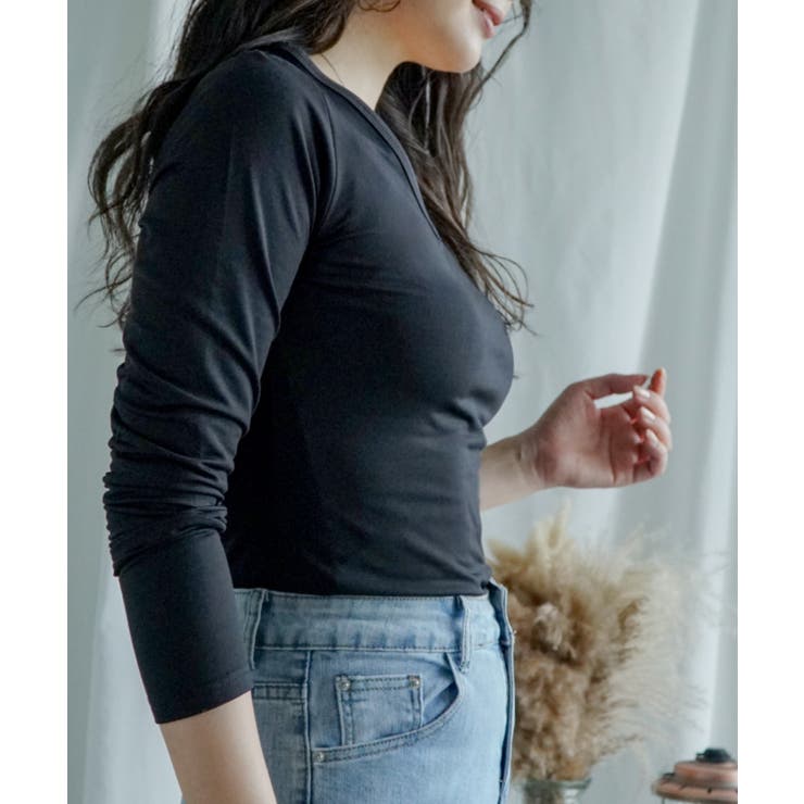 裏起毛インナー レディース 暖かい | aimoha  | 詳細画像14 