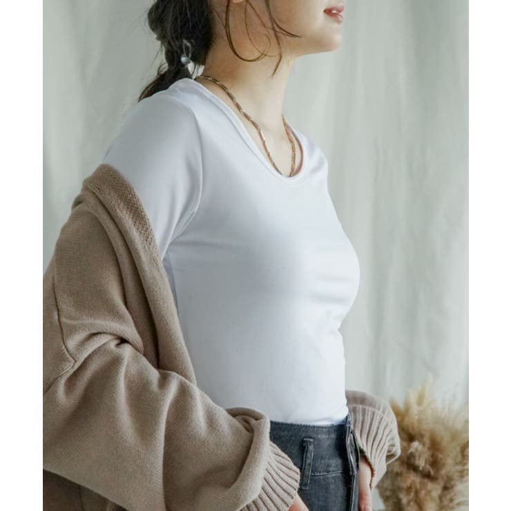 裏起毛インナー レディース 暖かい | aimoha  | 詳細画像12 