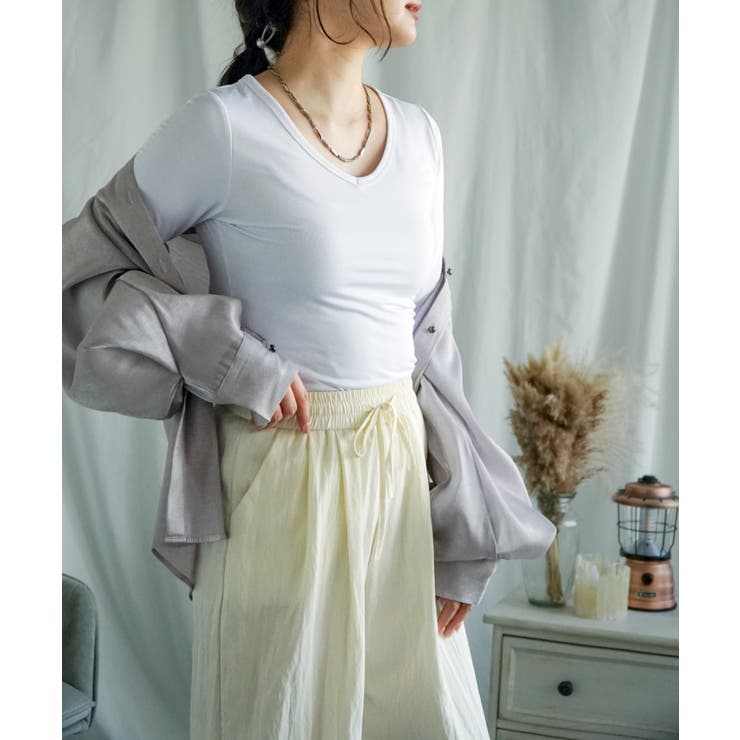 裏起毛インナー レディース 暖かい | aimoha  | 詳細画像7 