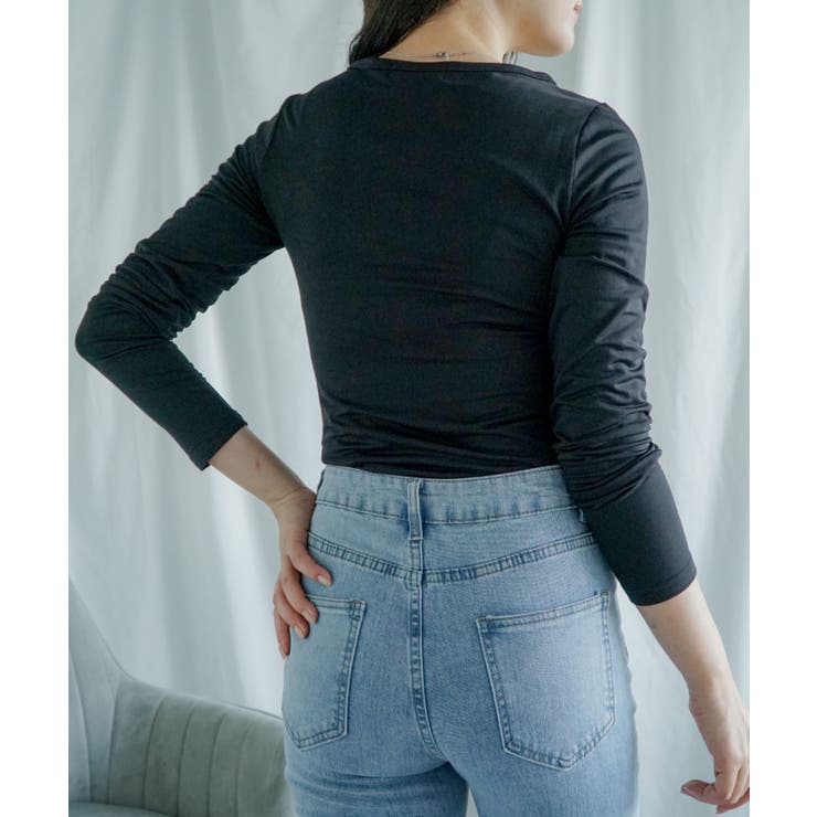 裏起毛インナー レディース 暖かい | aimoha  | 詳細画像15 