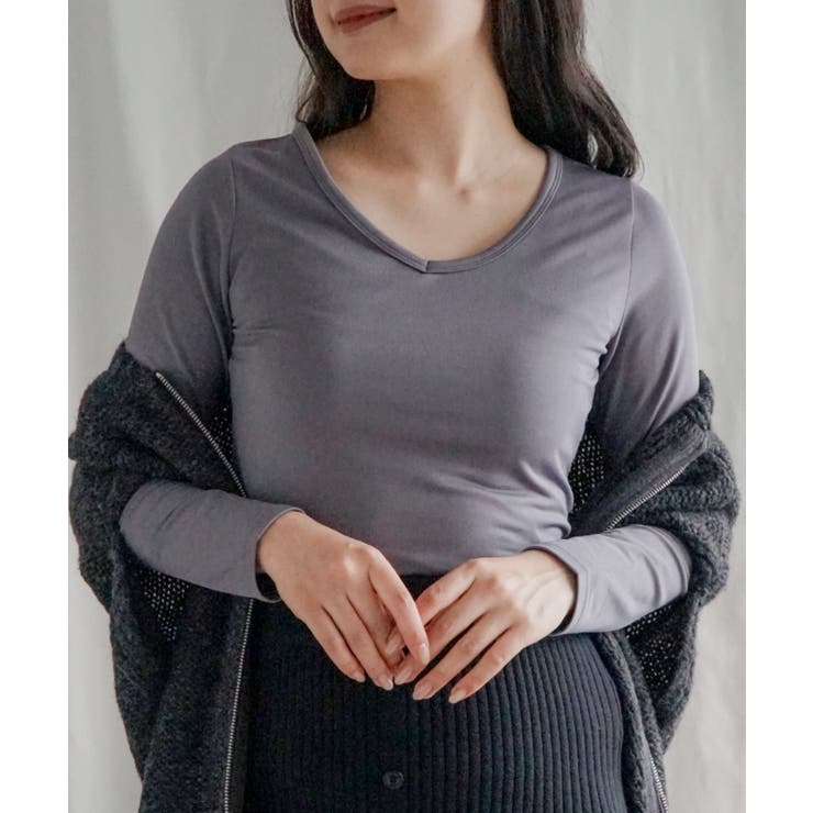 裏起毛インナー レディース 暖かい | aimoha  | 詳細画像23 