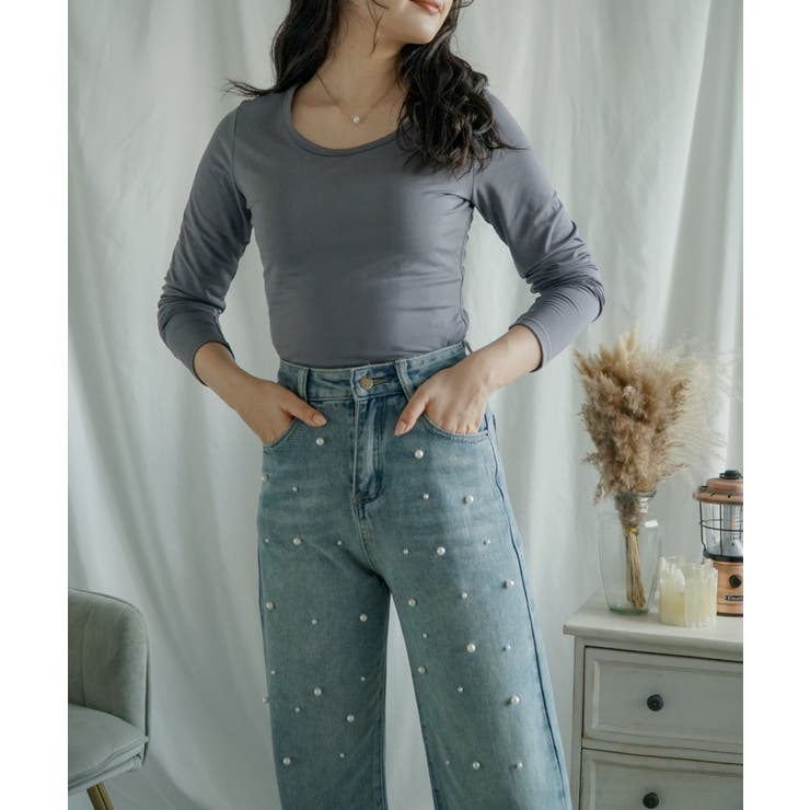 裏起毛インナー レディース 暖かい | aimoha  | 詳細画像31 