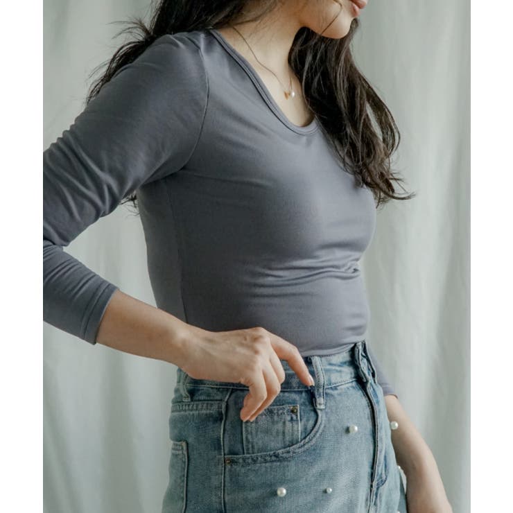 裏起毛インナー レディース 暖かい | aimoha  | 詳細画像33 