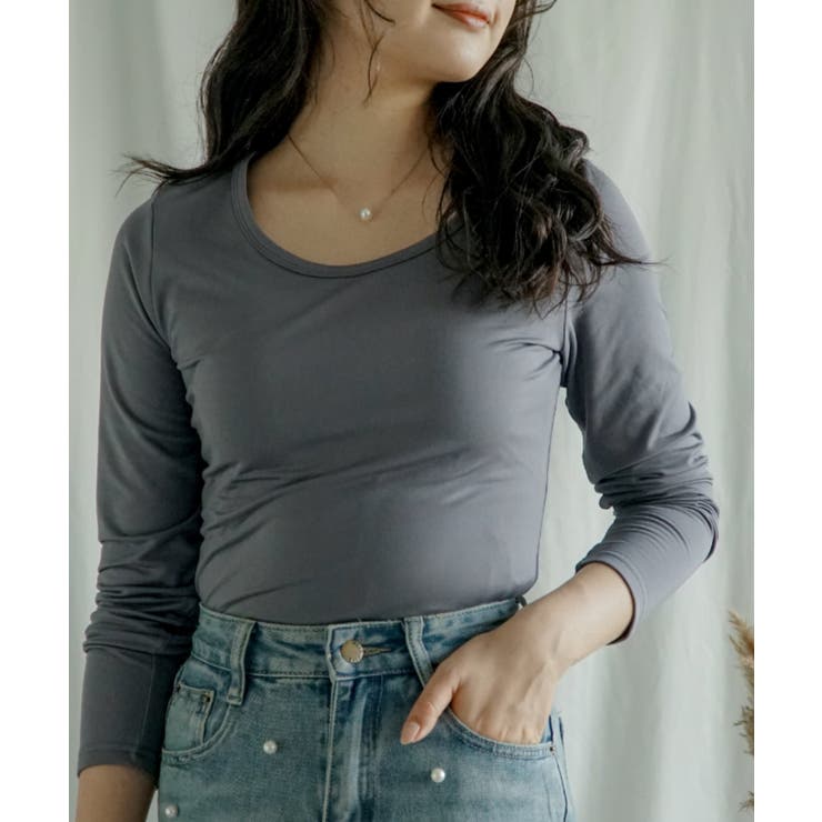 裏起毛インナー レディース 暖かい | aimoha  | 詳細画像18 