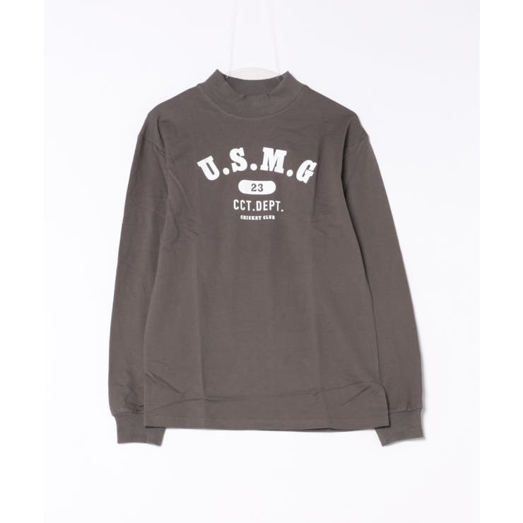 ハイネック プリントロンT カレッジTシャツ | aimoha  | 詳細画像60 