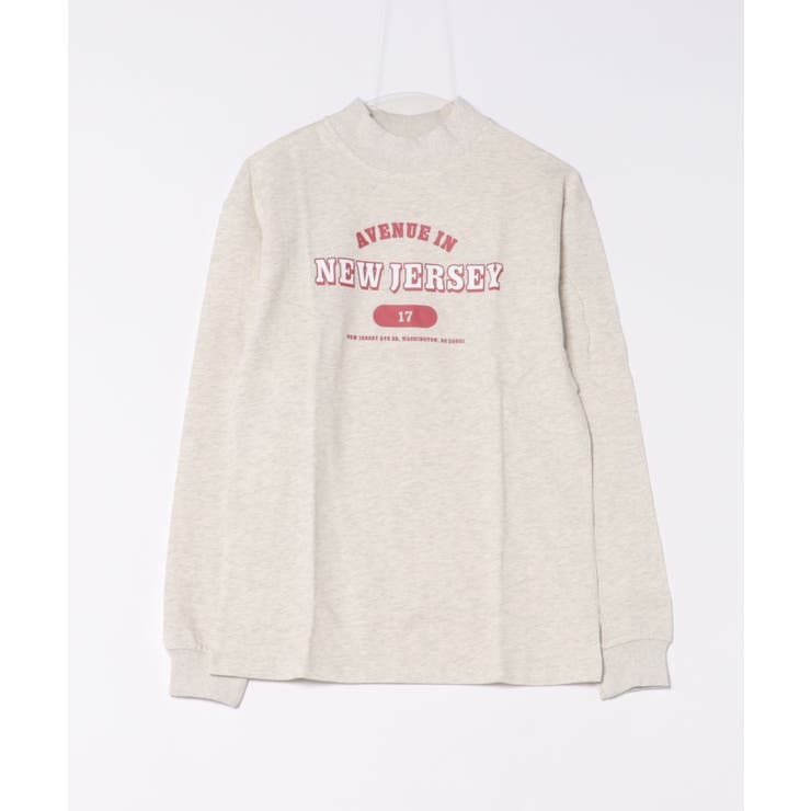 ハイネック プリントロンT カレッジTシャツ | aimoha  | 詳細画像59 